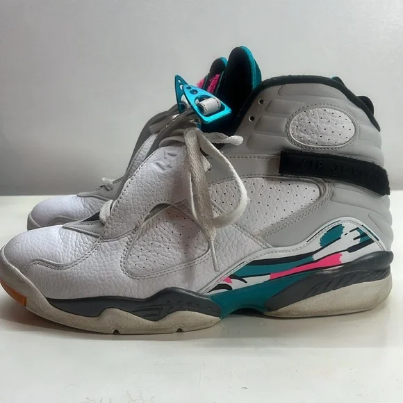 NIKE Air Jordan 8 Retro South Beach - Picture 10 of 13